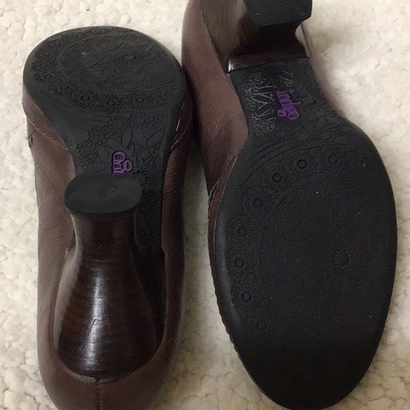 Clark’s Indigo Brown leather pumps 6M - Picture 4 of 7